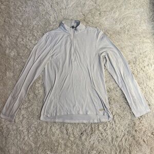 Women’s Large White Kerrits Long Sleeve Horseback Riding Sunshirt